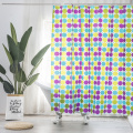 barato Forro de cortina do chuveiro do péve de impressão personalizada